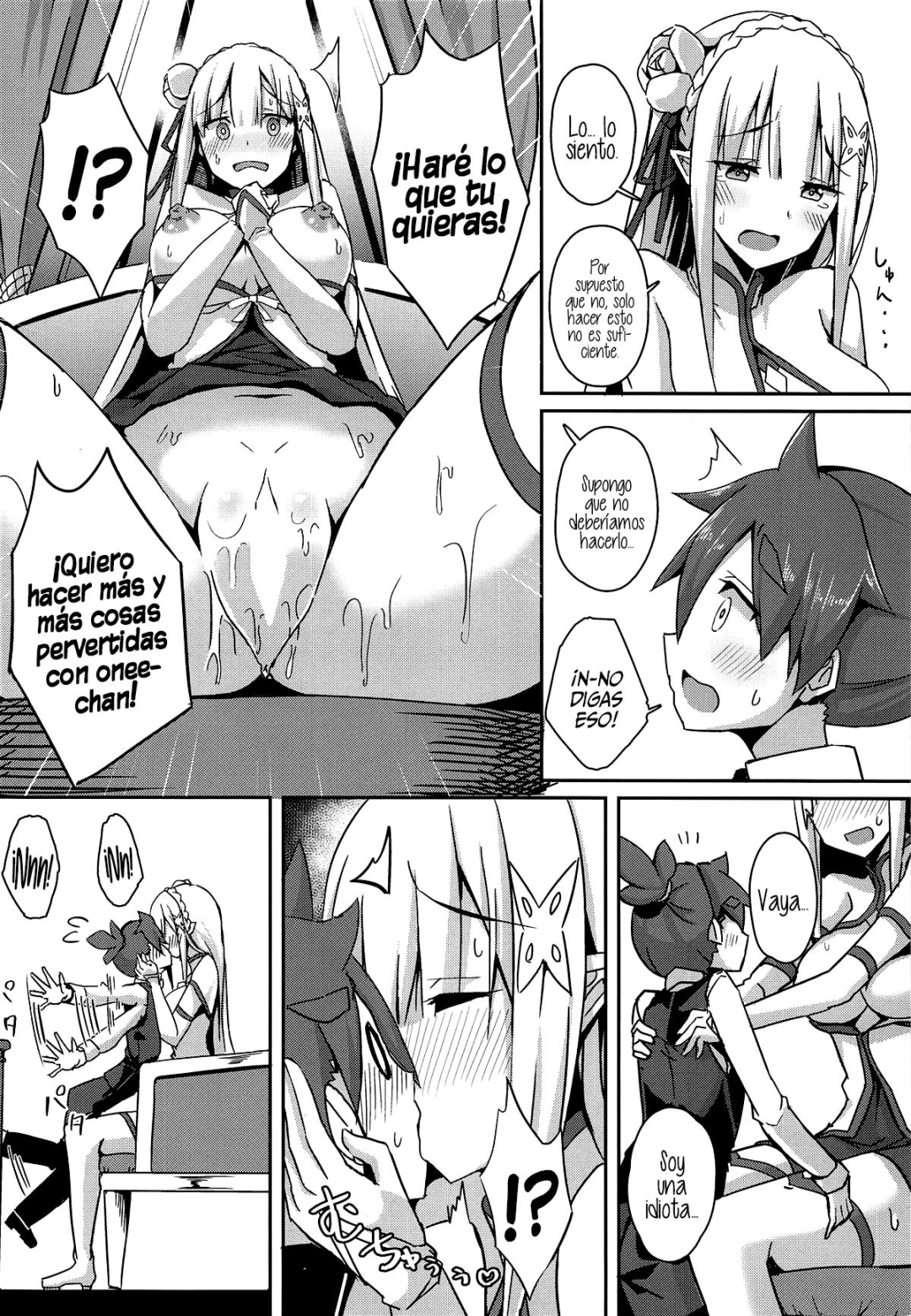 Comic Porno (C96) [Chelsea Lip (Minatoyo)] Majo No Nokoriga II (Re:Zero Kara Hajimeru Isekai Seikatsu) (#7)