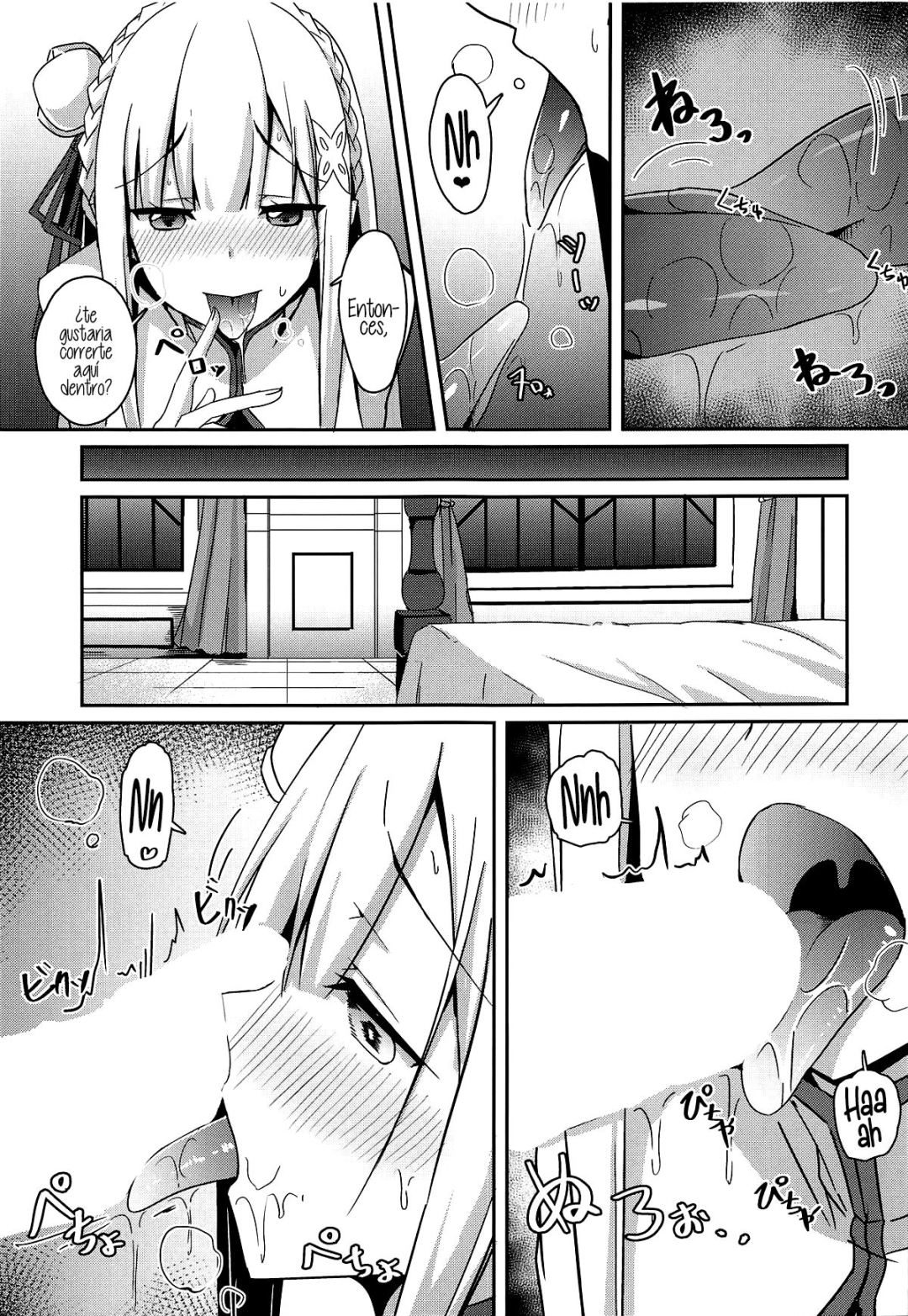 Comic Porno de (C96) [Chelsea Lip (Minatoyo)] Majo No Nokoriga II (Re:Zero Kara Hajimeru Isekai Seikatsu) (#8)