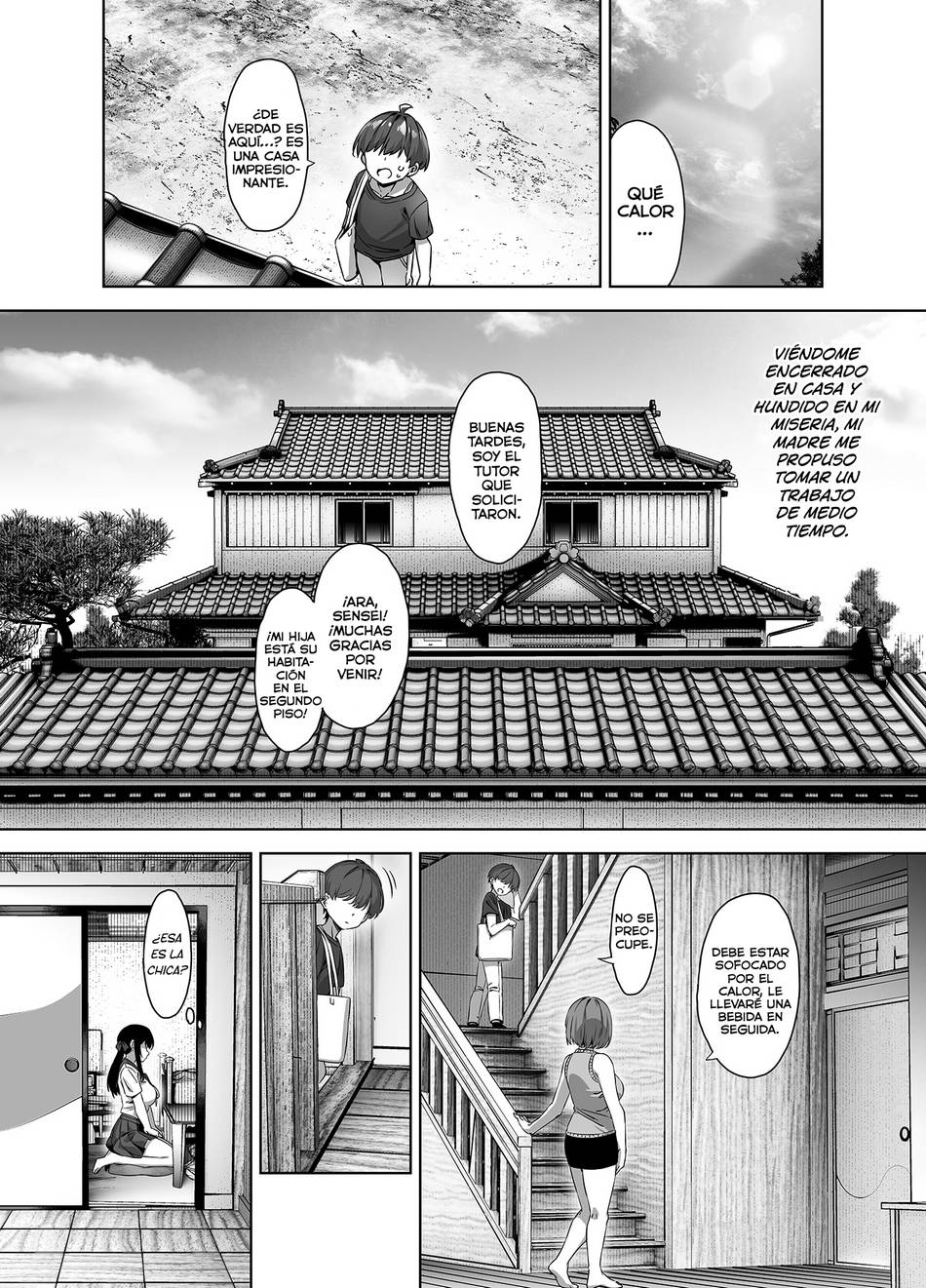 Comic Porno [Mikemono Yuu] Verano, El Campo Y Mi Enorme Alumna Seductora (#4)