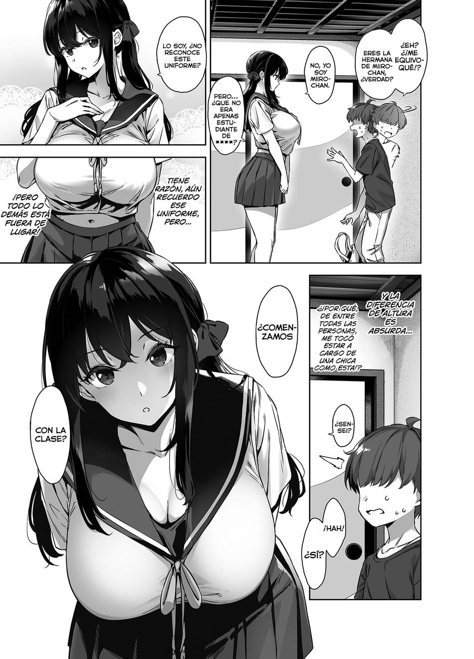 Comic Porno [Mikemono Yuu] Verano, El Campo Y Mi Enorme Alumna Seductora (#6)