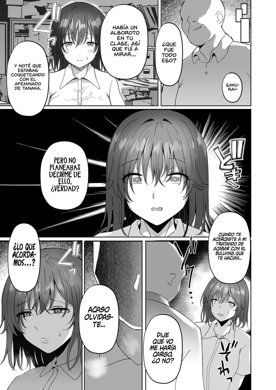 Comic Porno de [Moruchi] El Sufrimiento Netorare De La Chica De Pelo Azabache (#8)