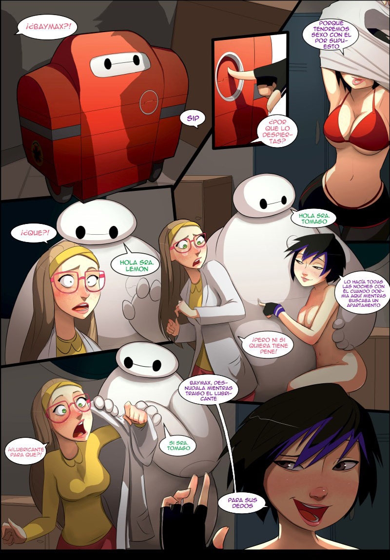 Comic Porno [Sillygirl] Big Sloppy Fingers (Big Hero) (#3)