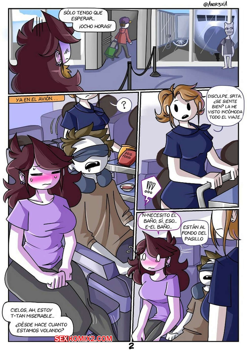 Comic Porno Beyond The SKIES | Anor3xia (#3)