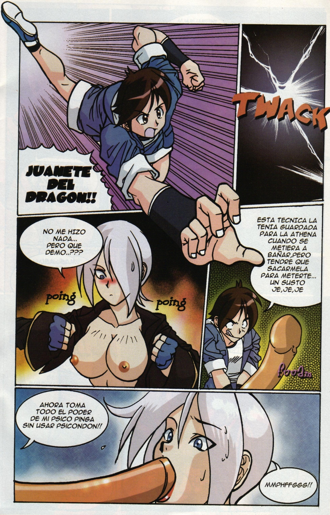 Comic Porno [Parodias 3X] The Queen Of Fighters 2001 (King Of Fighters) (#4)