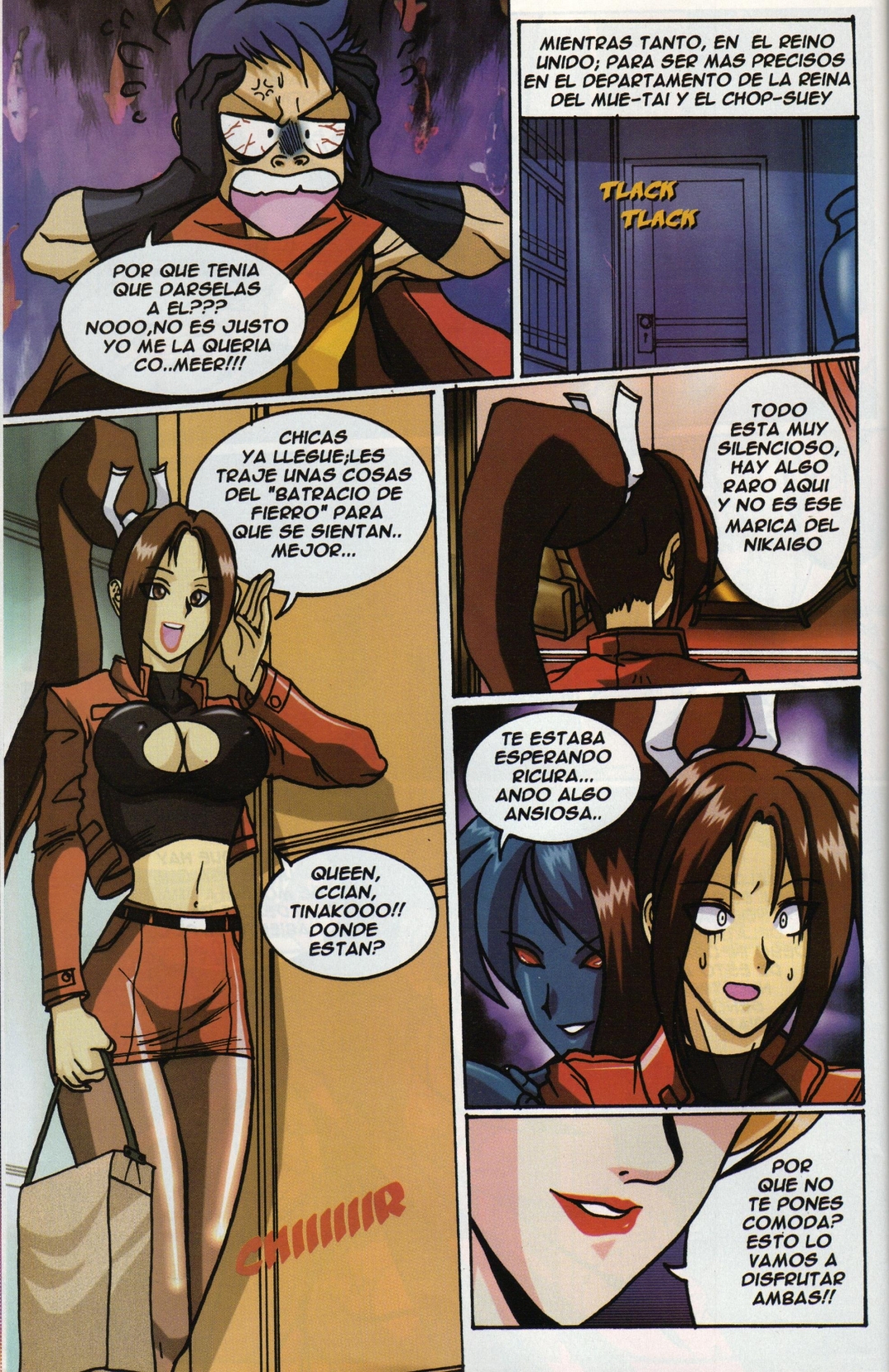 Comic Porno [Parodias 3X] The Queen Of Fighters 2001 (King Of Fighters) (#7)