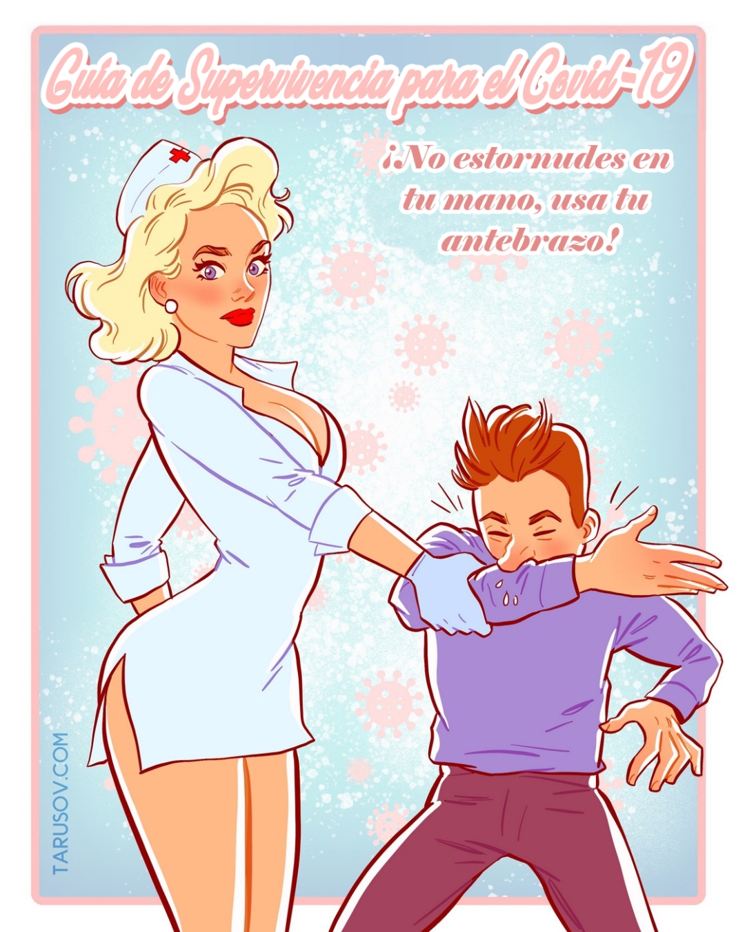 Comic Porno [Andrew Tarusov] Covid-19 Survival Guidelines (#5)