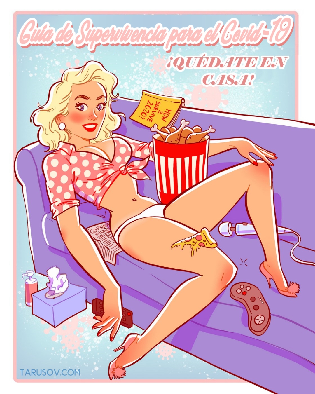 Comic Porno [Andrew Tarusov] Covid-19 Survival Guidelines (#6)