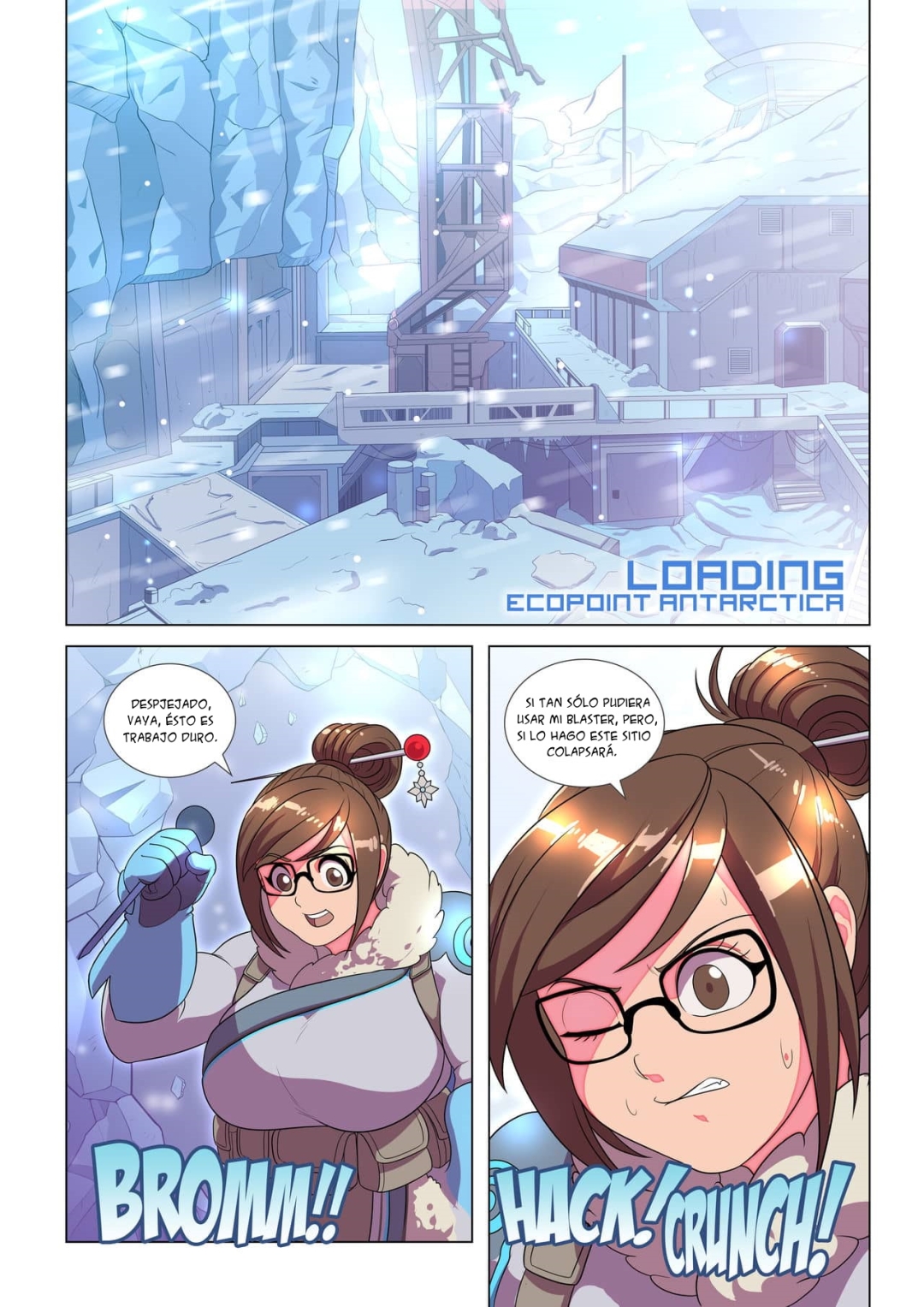 Comic Porno [KISELROK] Ameizing Frost Jobs 1 - (Overwatch) (#3)