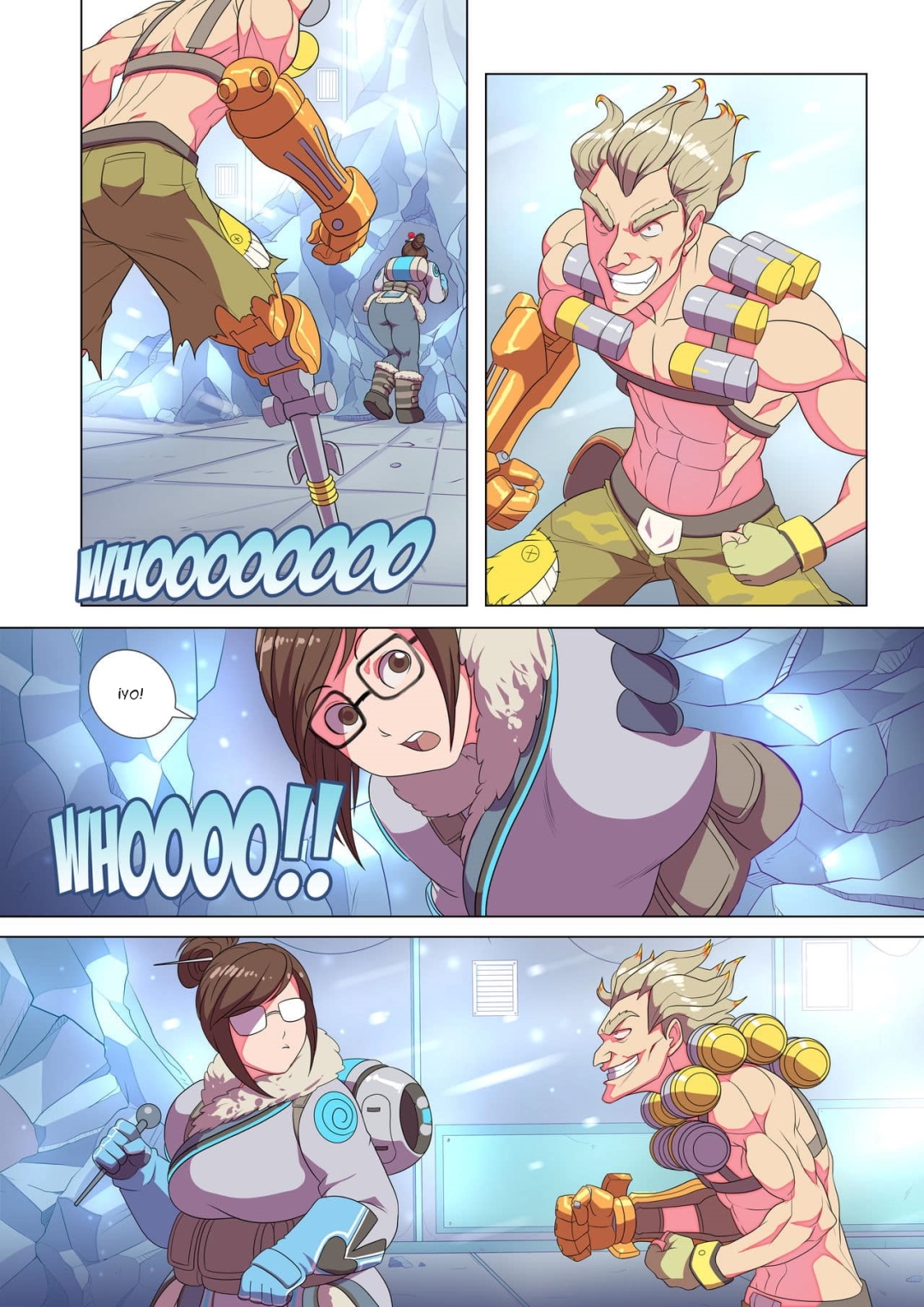 Comic Porno [KISELROK] Ameizing Frost Jobs 1 - (Overwatch) (#4)