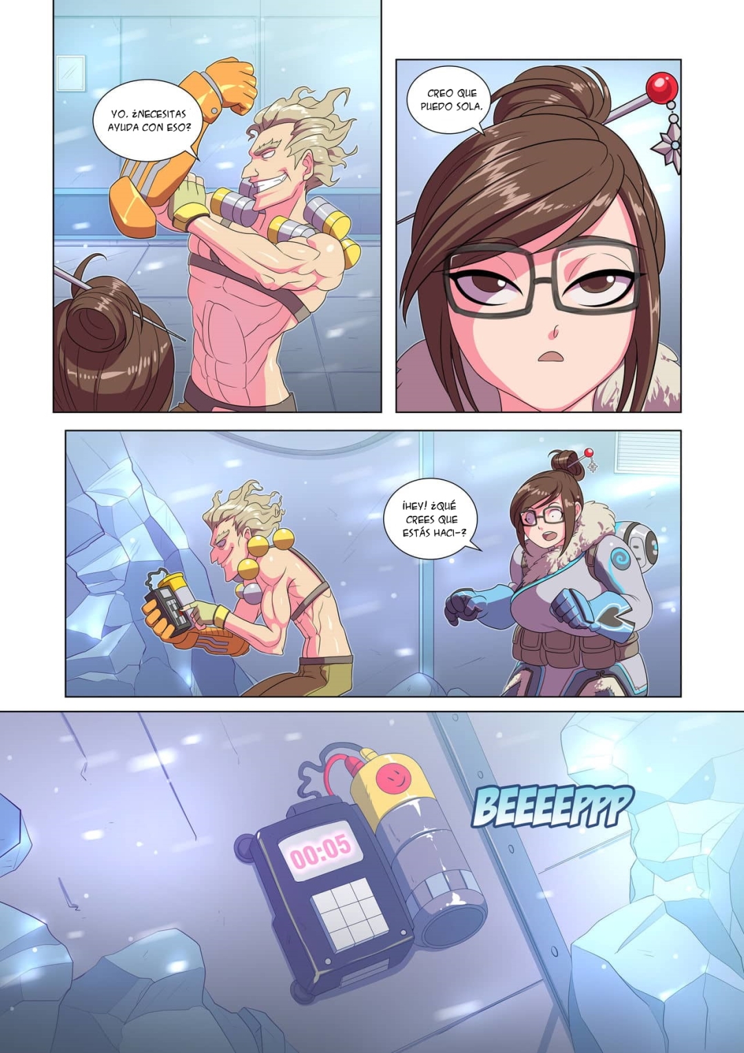 Comic Porno [KISELROK] Ameizing Frost Jobs 1 - (Overwatch) (#5)
