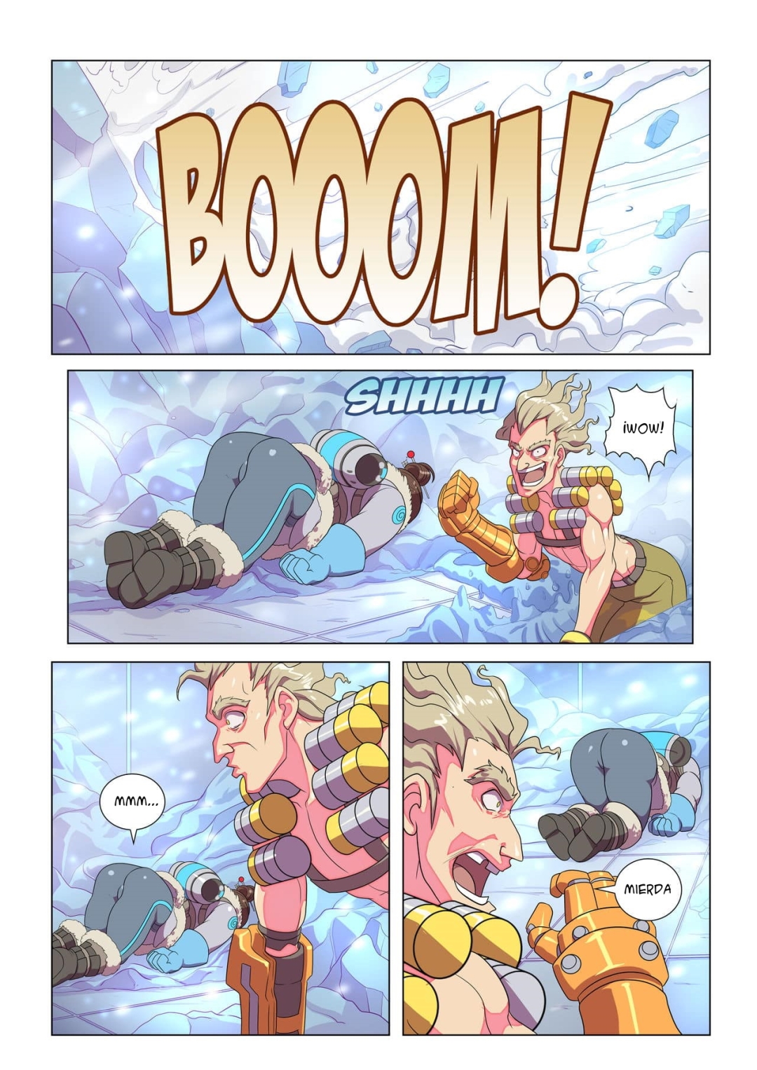 Comic Porno [KISELROK] Ameizing Frost Jobs 1 - (Overwatch) (#6)