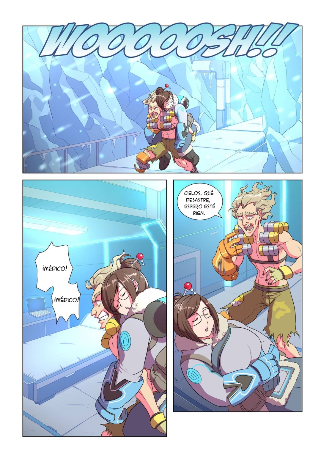 Comic Porno [KISELROK] Ameizing Frost Jobs 1 - (Overwatch) (#7)