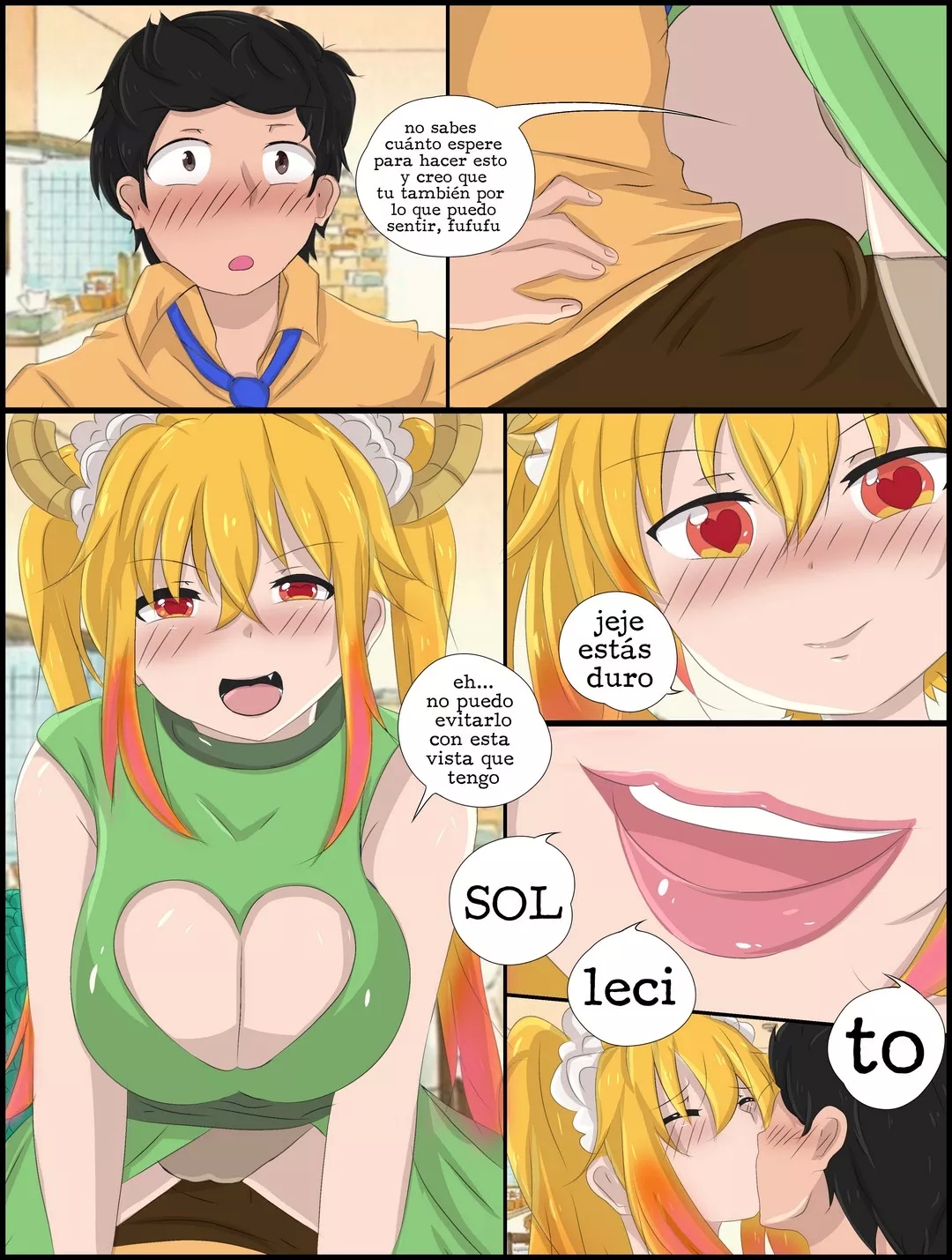 Comic Porno La Dragona Que Me Vuelve Loco - DFox (#6)