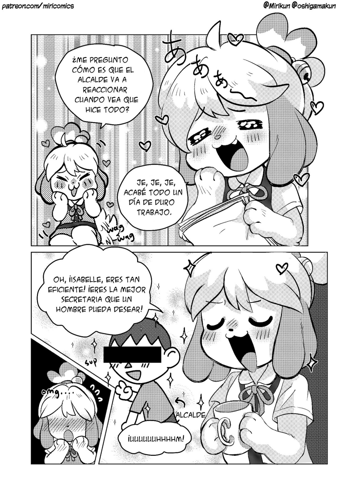 Comic Porno [Mirikun] An Evening For You, Mayor (Animal Crossing) (#3)