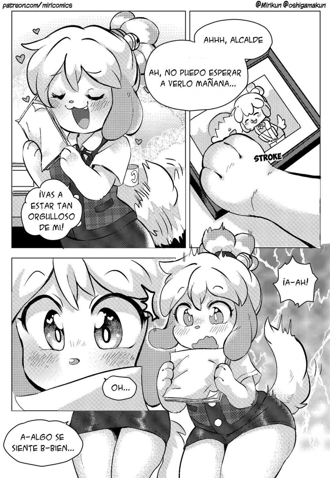 Comic Porno [Mirikun] An Evening For You, Mayor (Animal Crossing) (#5)