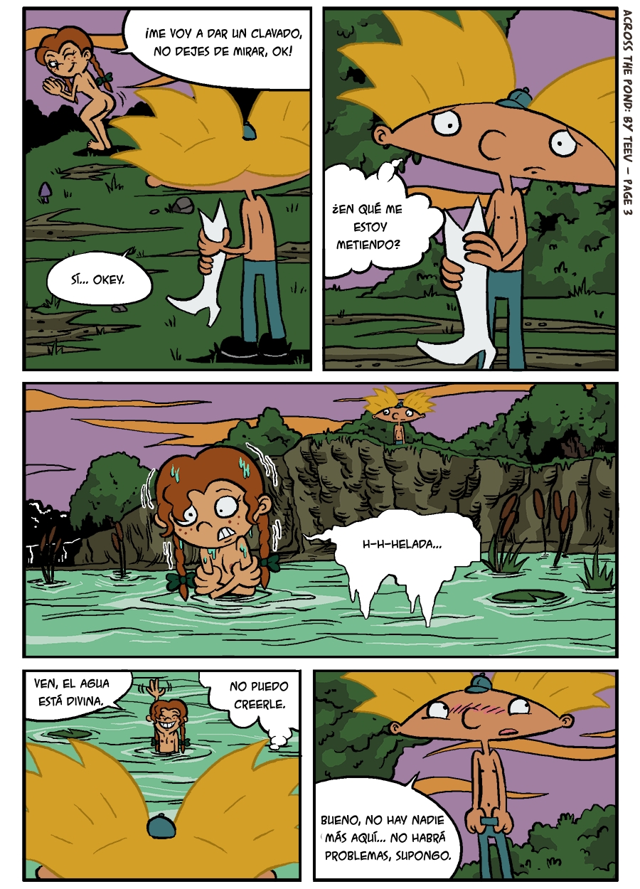 Comic Porno [Teev] Across The Pond - (Hey Arnold!) (#4)