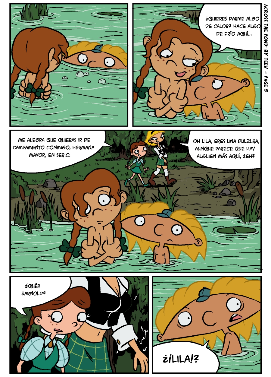 Comic Porno [Teev] Across The Pond - (Hey Arnold!) (#6)