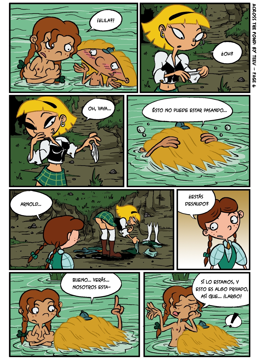 Comic Porno [Teev] Across The Pond - (Hey Arnold!) (#7)