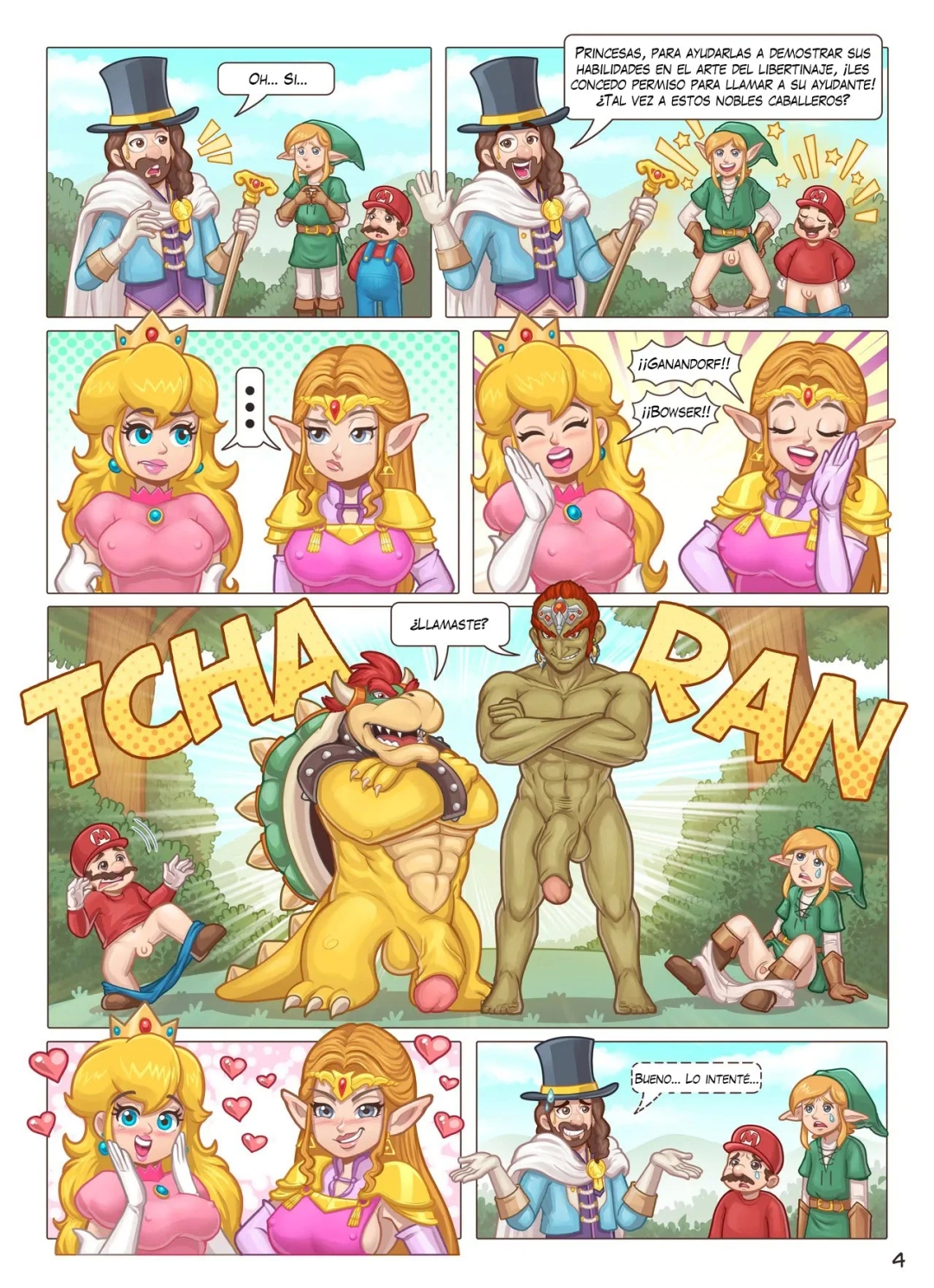 Comic Porno Hot Duels VI Epic Showdown Of Zelda Vs Peach - JinnAcheron (#5)