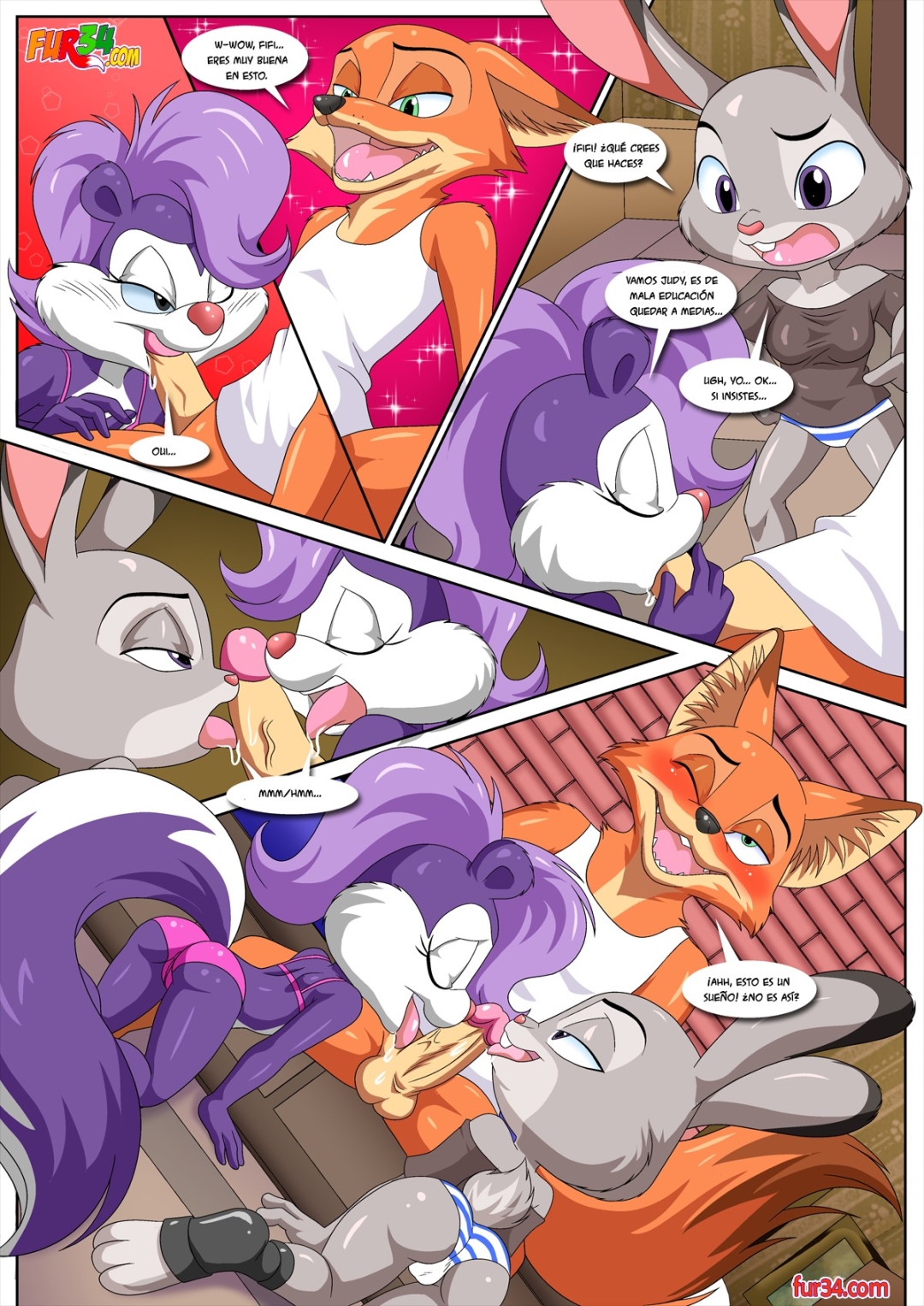 Comic Porno [Palcomix] Fifi’s Trois (#7)