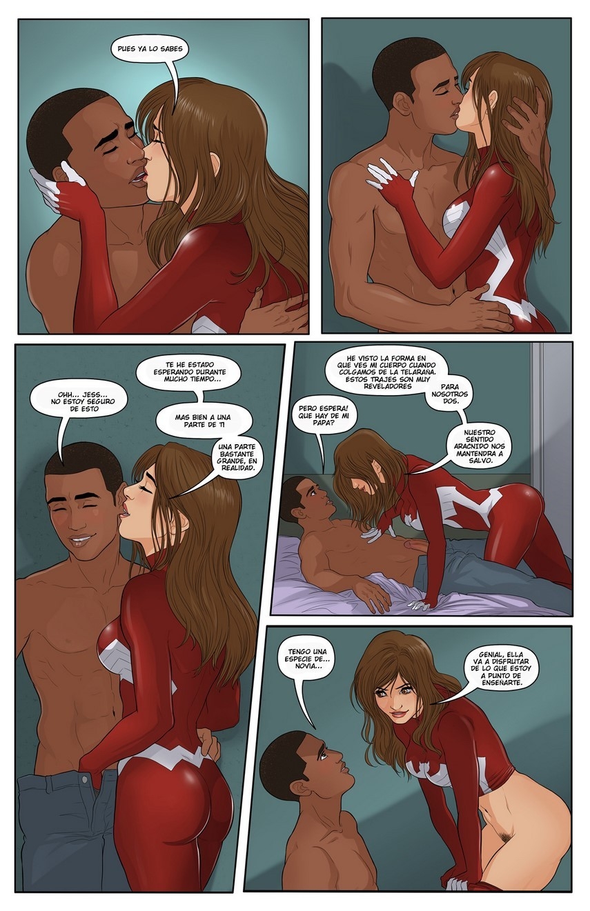 Comic Porno [Tracy Scops] Edge Of Spidercest (Spiderman) (#5)