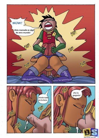 [Drawn-Sex] Robin And Starfire (Teen Titans)