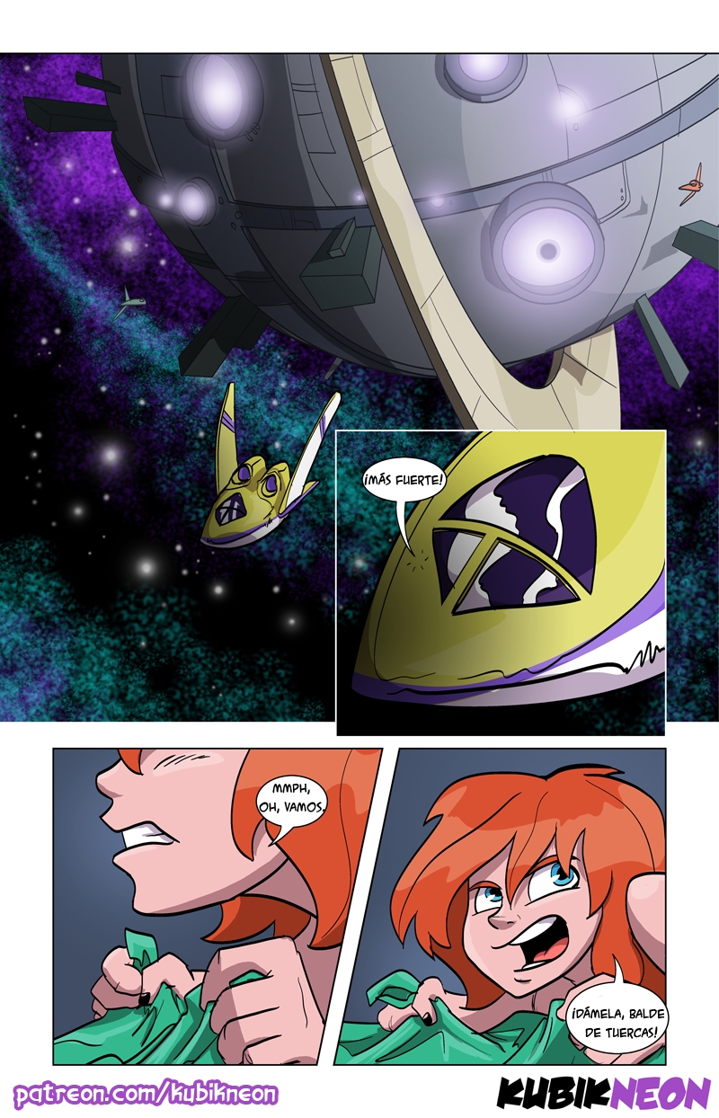 Comic Porno [KubikNeon] Liandra - Intergalactic Bounty Hunter (Comic Porn) (#3)