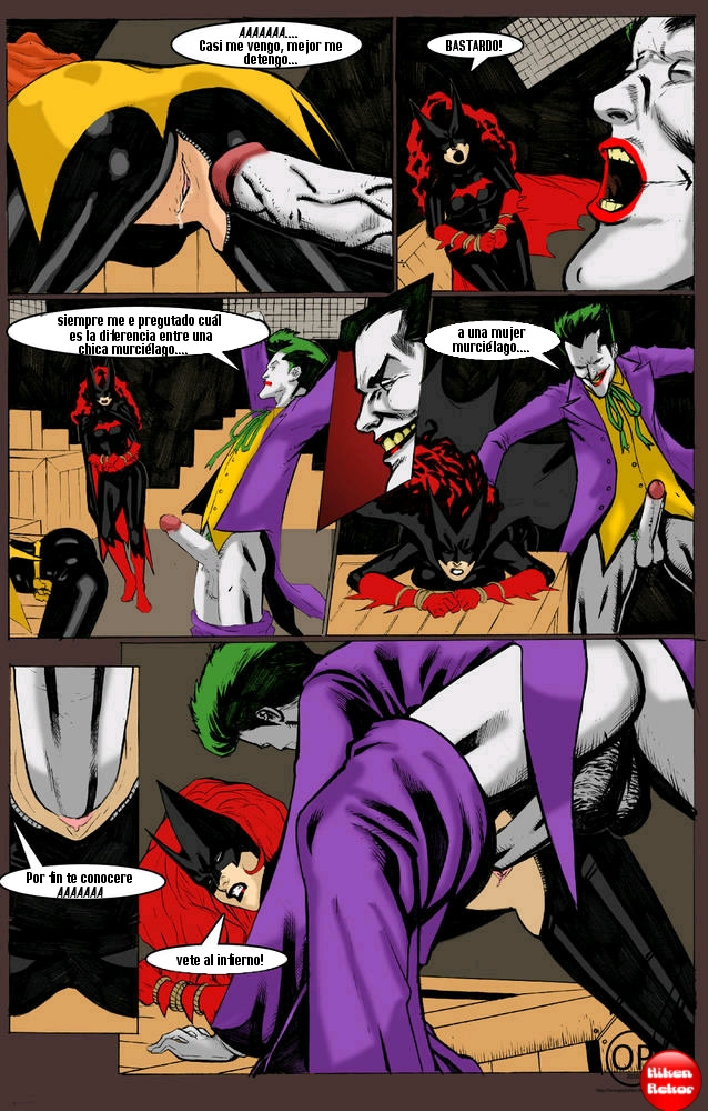 Comic Porno [Leandro Comics] Joker Vs Batwoman (Batman) (#5)
