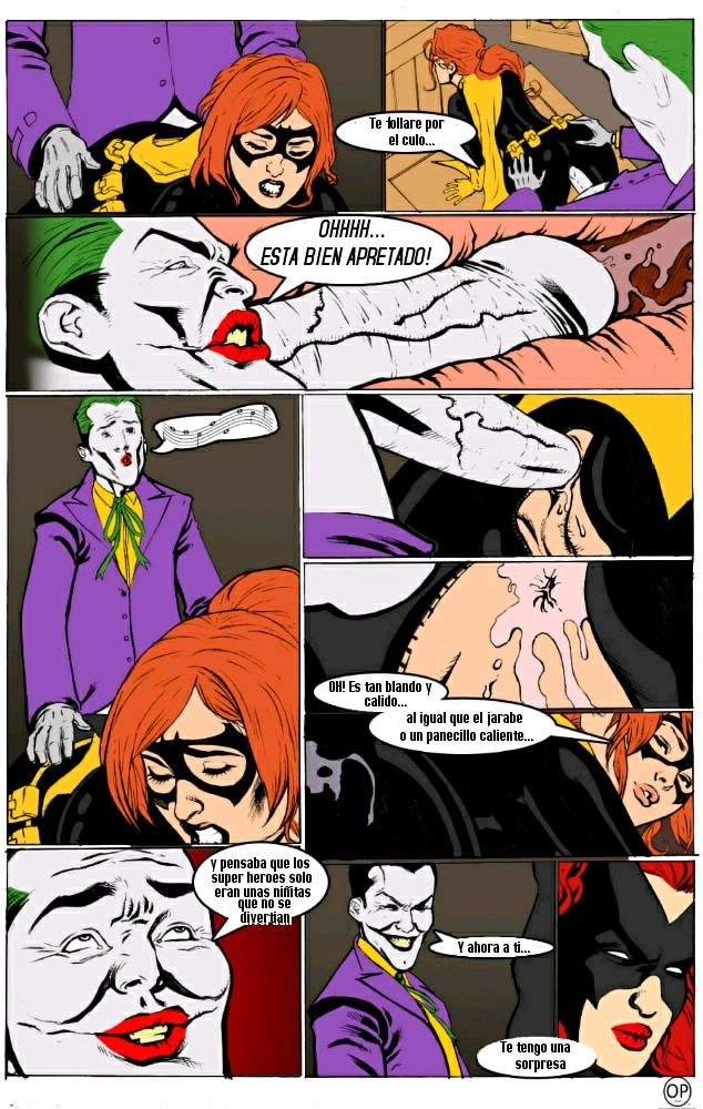 Comic Porno [Leandro Comics] Joker Vs Batwoman (Batman) (#7)