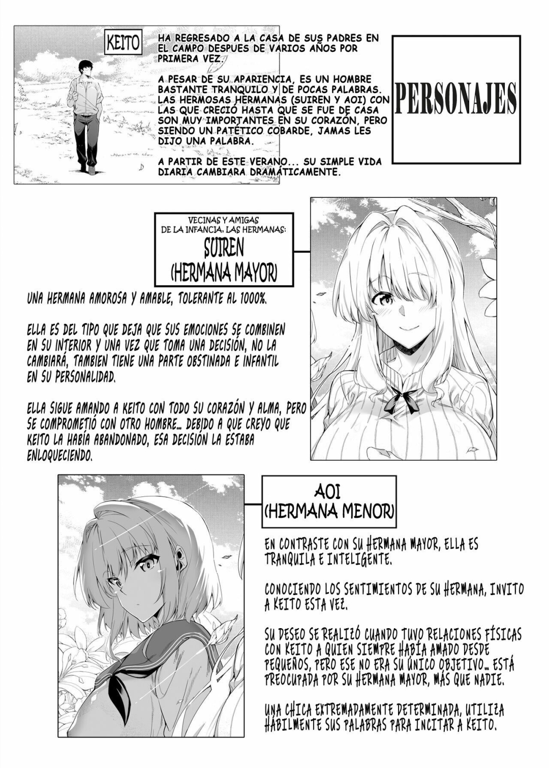 Comic Porno [Suiren No Yado] RECONCILIACION EN EL VERANO - LAS HERMOSAS HERMANAS ALEJADAS EN EL CAMPO - 2 (#2)