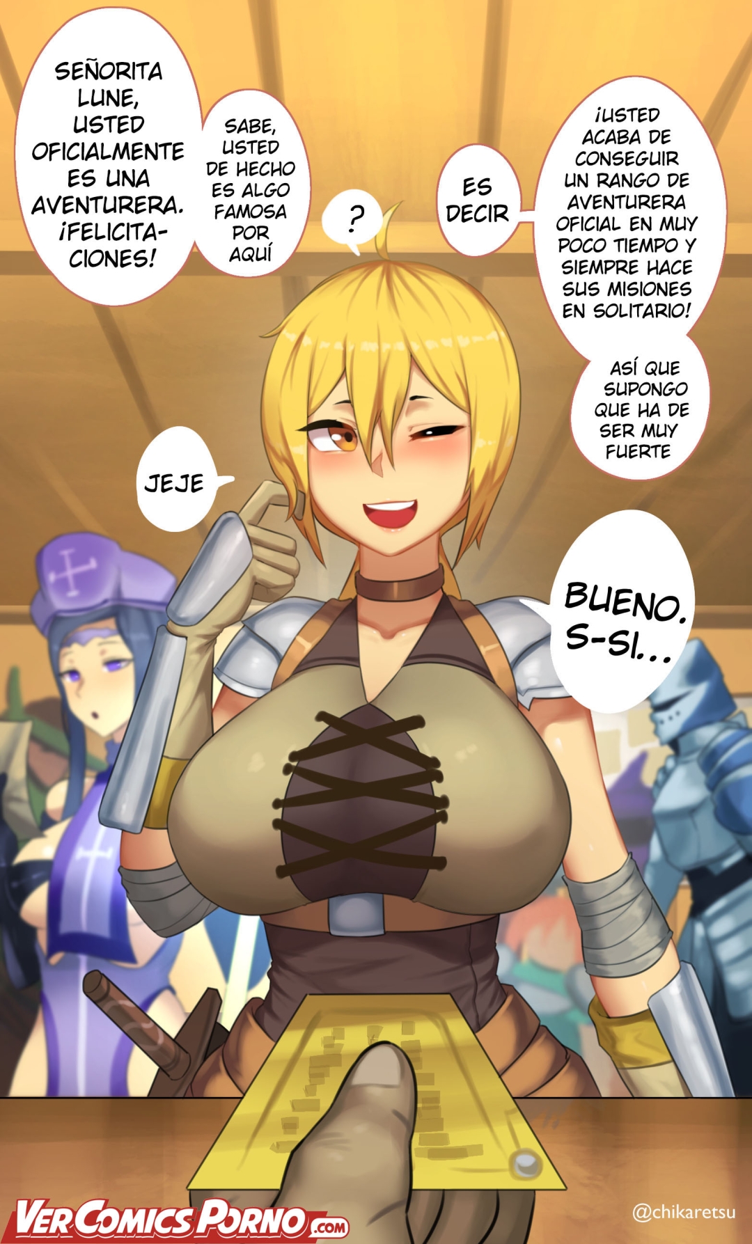 Comic Porno [Chikaretsu] The Adventures Of Lune (#5)