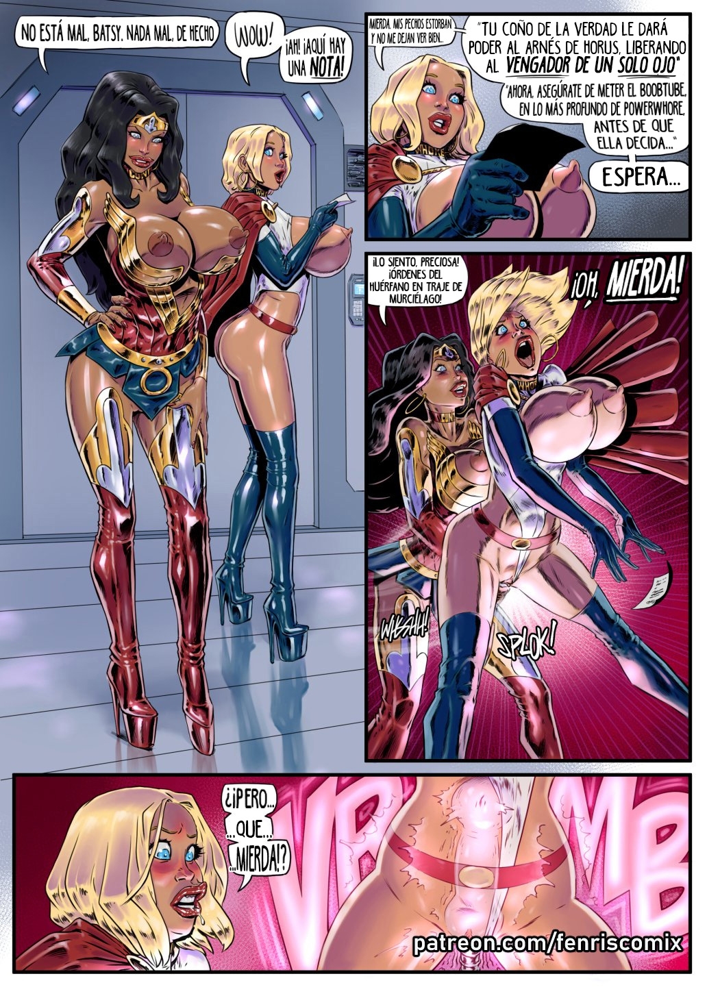 Comic Porno [Fenris Comix] Wondercunt 3 (Justice League) (#5)