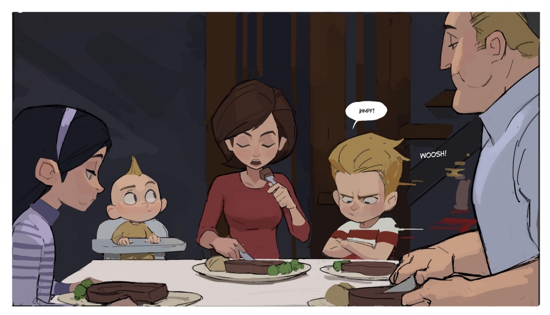Comic Porno [Amugea] Helen Parr (The Incredibles) (#2)