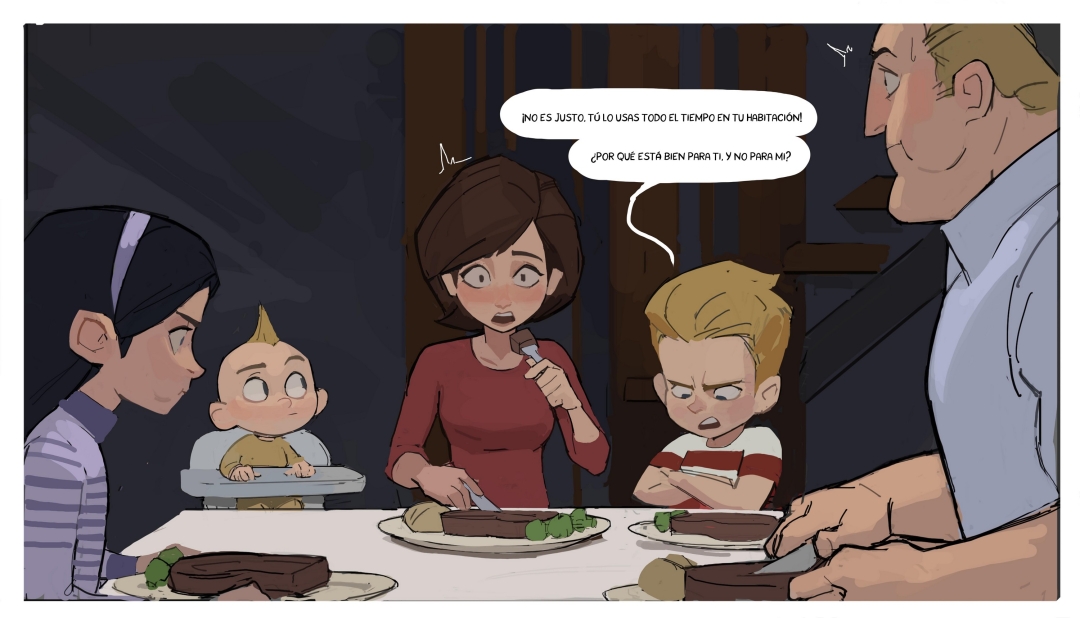 Comic Porno [Amugea] Helen Parr (The Incredibles) (#3)