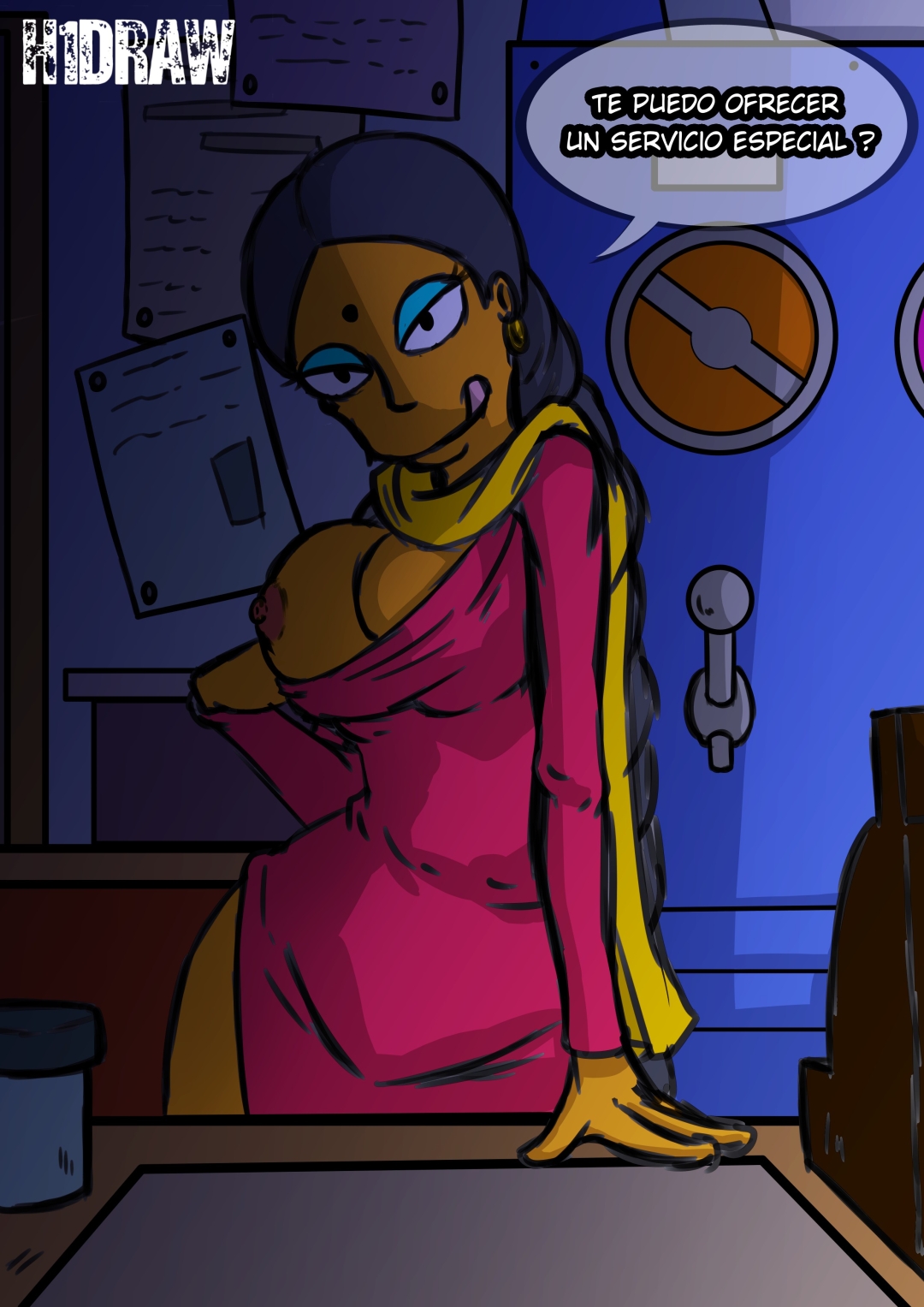 Comic Porno [H1draw] Sexy Working Mother #1 (#6)
