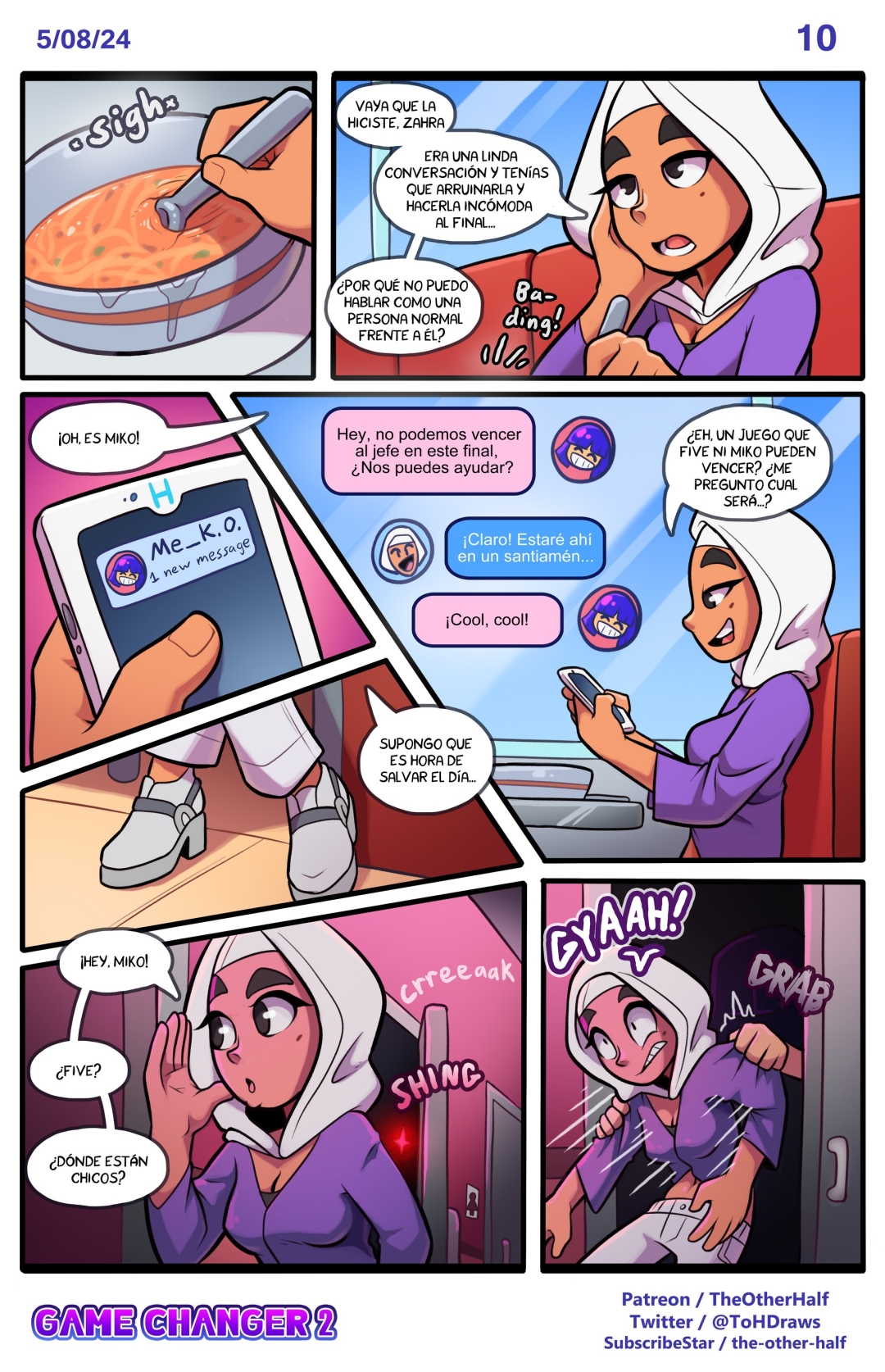 Comic Porno de [TheOtherHalf] Game Changer 2 (Glitch Techs) (#12)