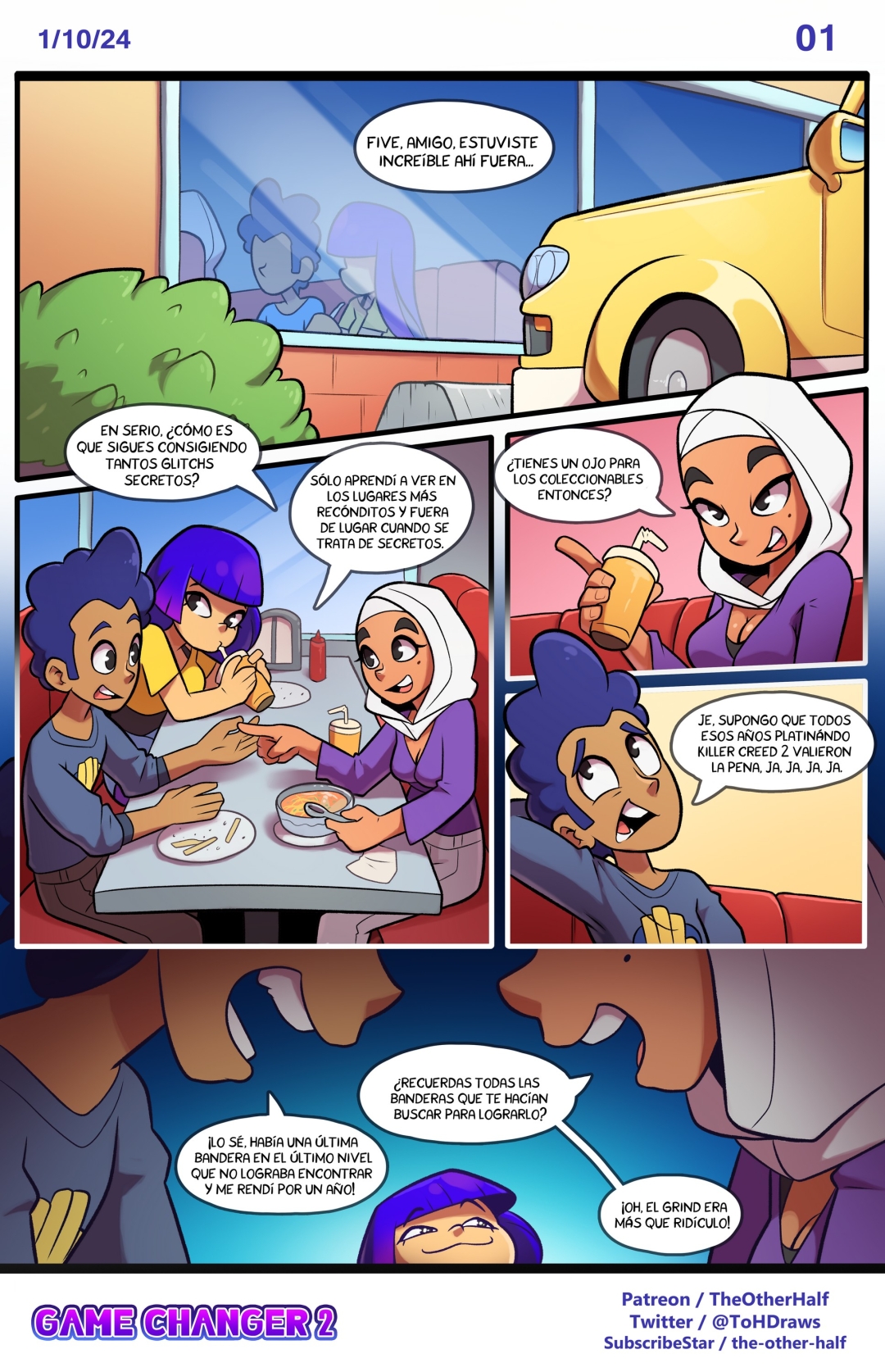 Comic Porno [TheOtherHalf] Game Changer 2 (Glitch Techs) (#3)