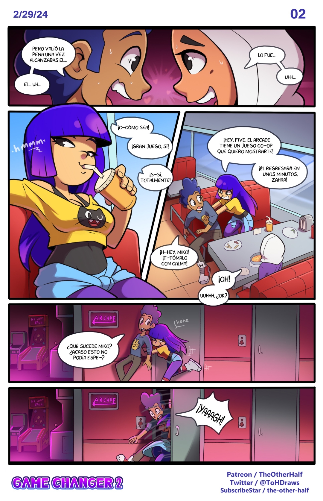 Comic Porno [TheOtherHalf] Game Changer 2 (Glitch Techs) (#4)