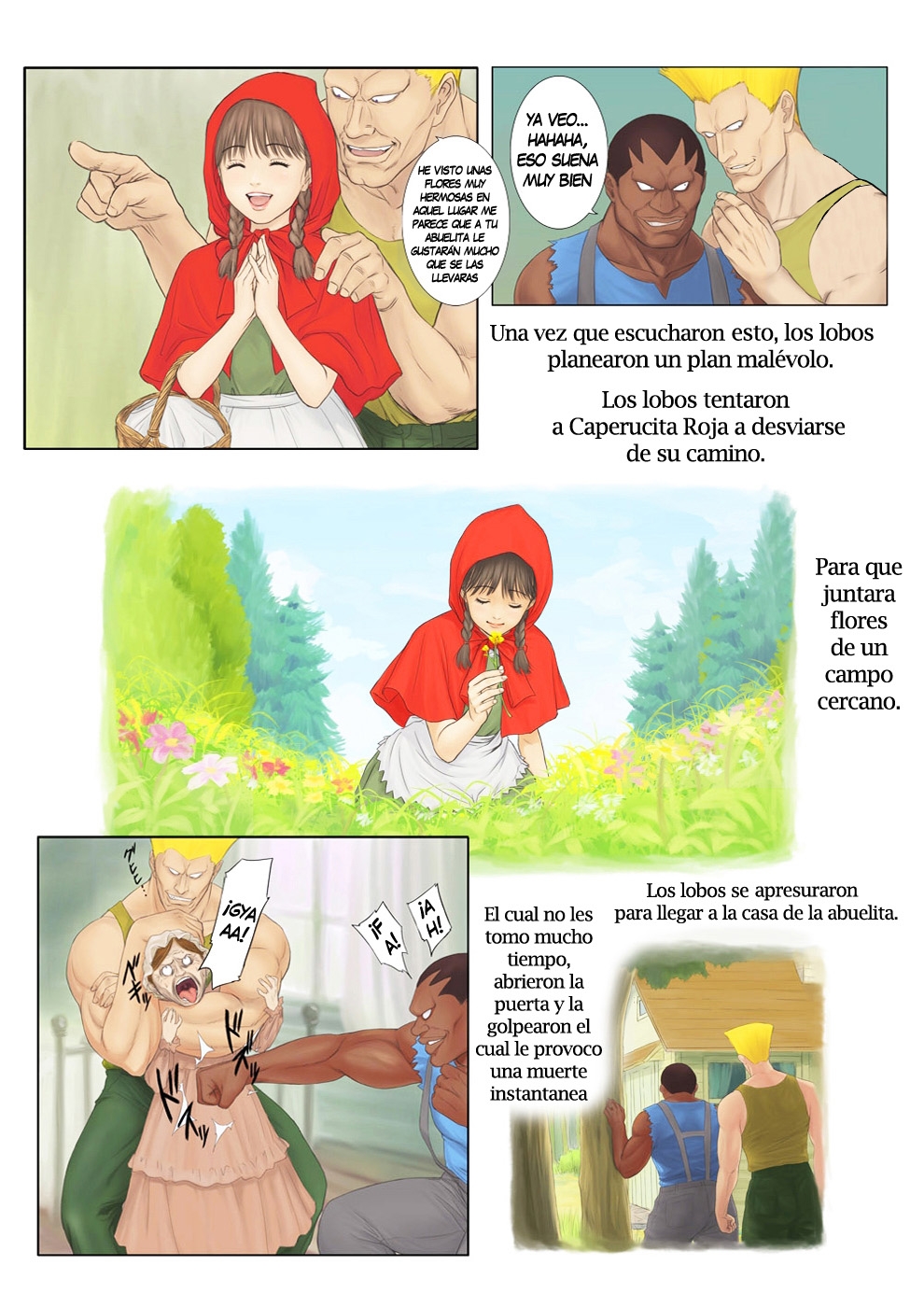 Comic Porno [RedLight] Little Red Riding Hood’s (Street Figther) (#4)