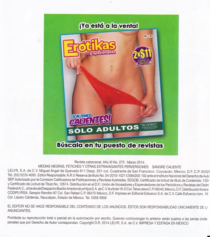 Comic Porno [Comics Mexicanos] Sangre Caliente 0273 (#2)