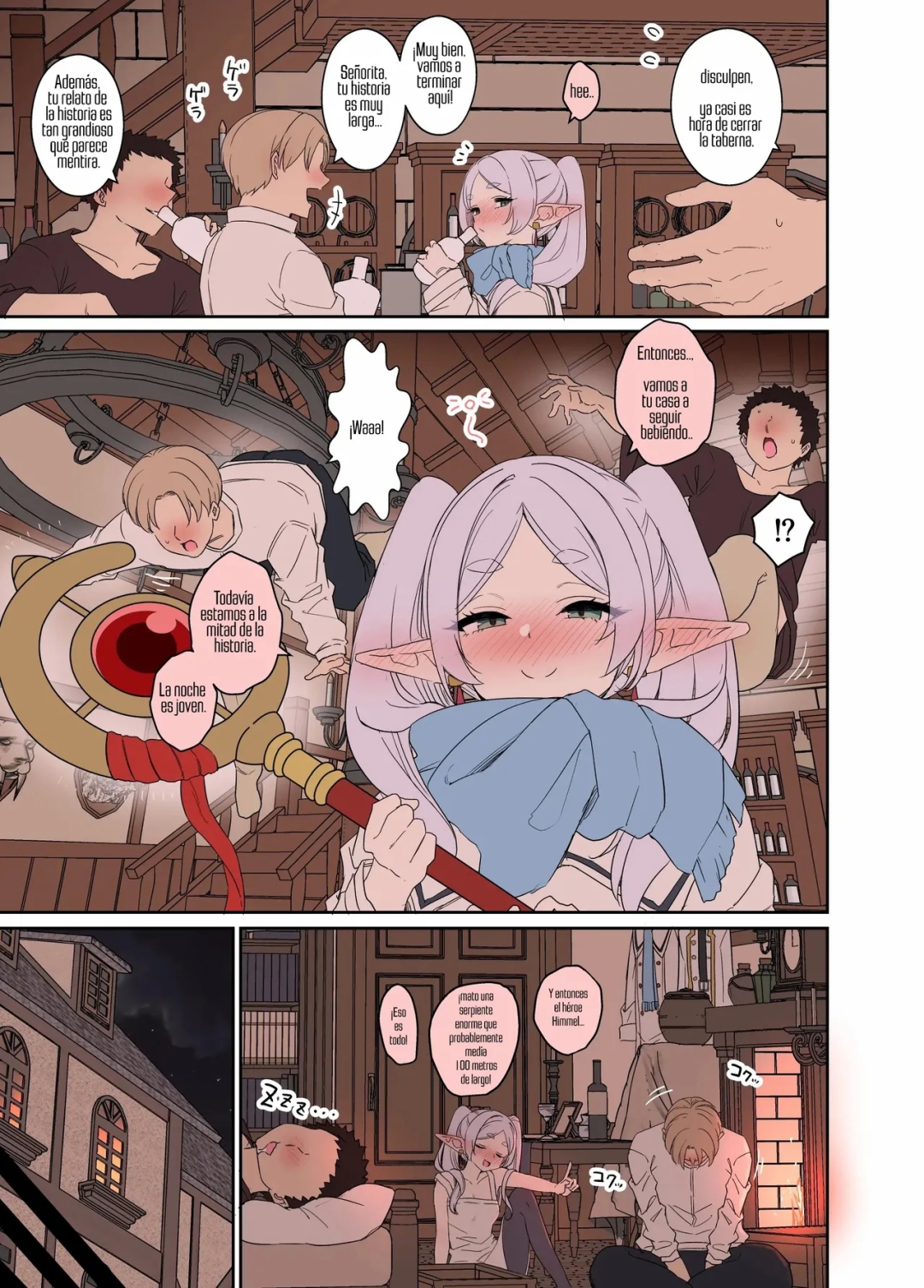 Comic Porno [Dokuneko Noil] Frieren Ni Warui Koto O Suru Hanashi Zenpen (Sousou No Frieren) (#4)