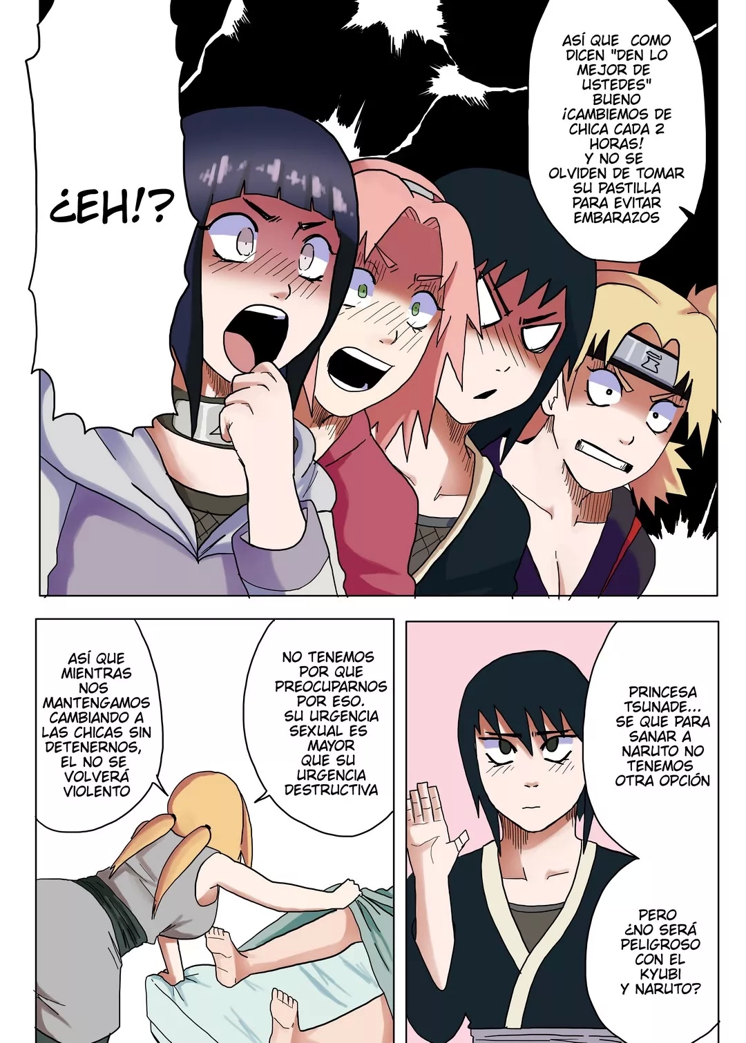 Comic Porno El Tratamiento De Tsunade - BoobzMaster999 (#5)