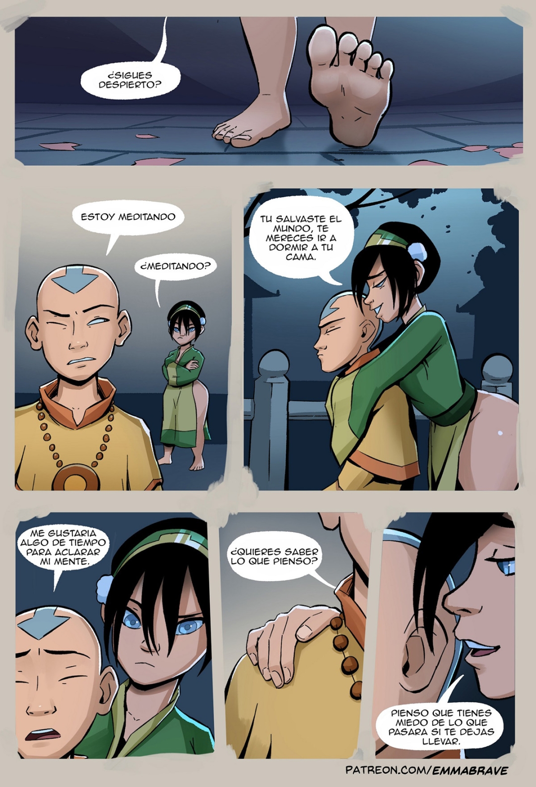 Comic Porno [Emmabrave] After AVATAR Parte 1 (Avatar: The Last Airbender) (#3)