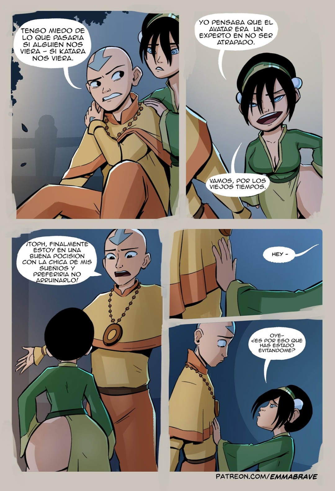Comic Porno [Emmabrave] After AVATAR Parte 1 (Avatar: The Last Airbender) (#4)
