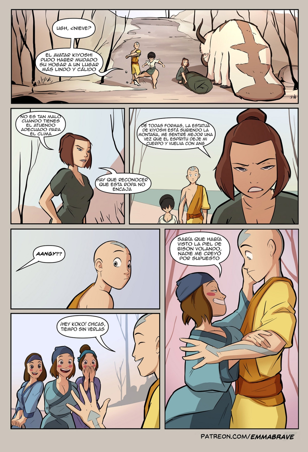 Comic Porno [Emmabrave] After AVATAR Parte 3 (Avatar: The Last Airbender) (#2)