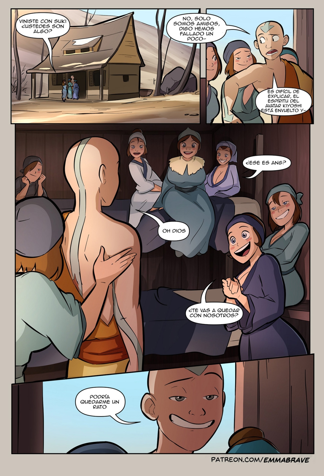 Comic Porno [Emmabrave] After AVATAR Parte 3 (Avatar: The Last Airbender) (#4)