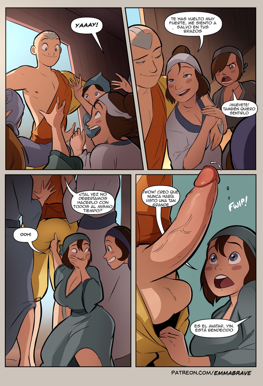 Comic Porno [Emmabrave] After AVATAR Parte 3 (Avatar: The Last Airbender) (#5)