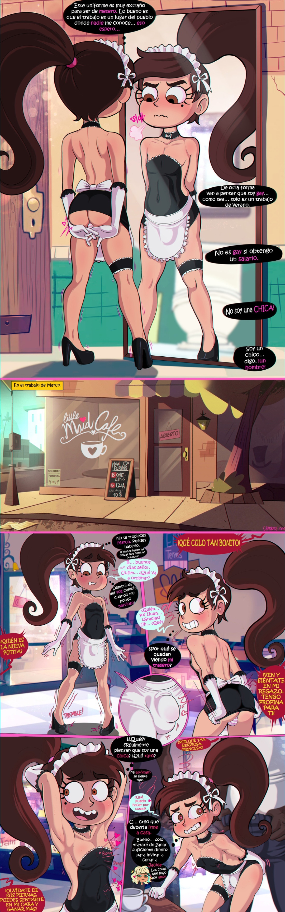 Comic Porno [TheRealShadman] Maid Marco (Star Vs. The Forces Of Evil) (#2)