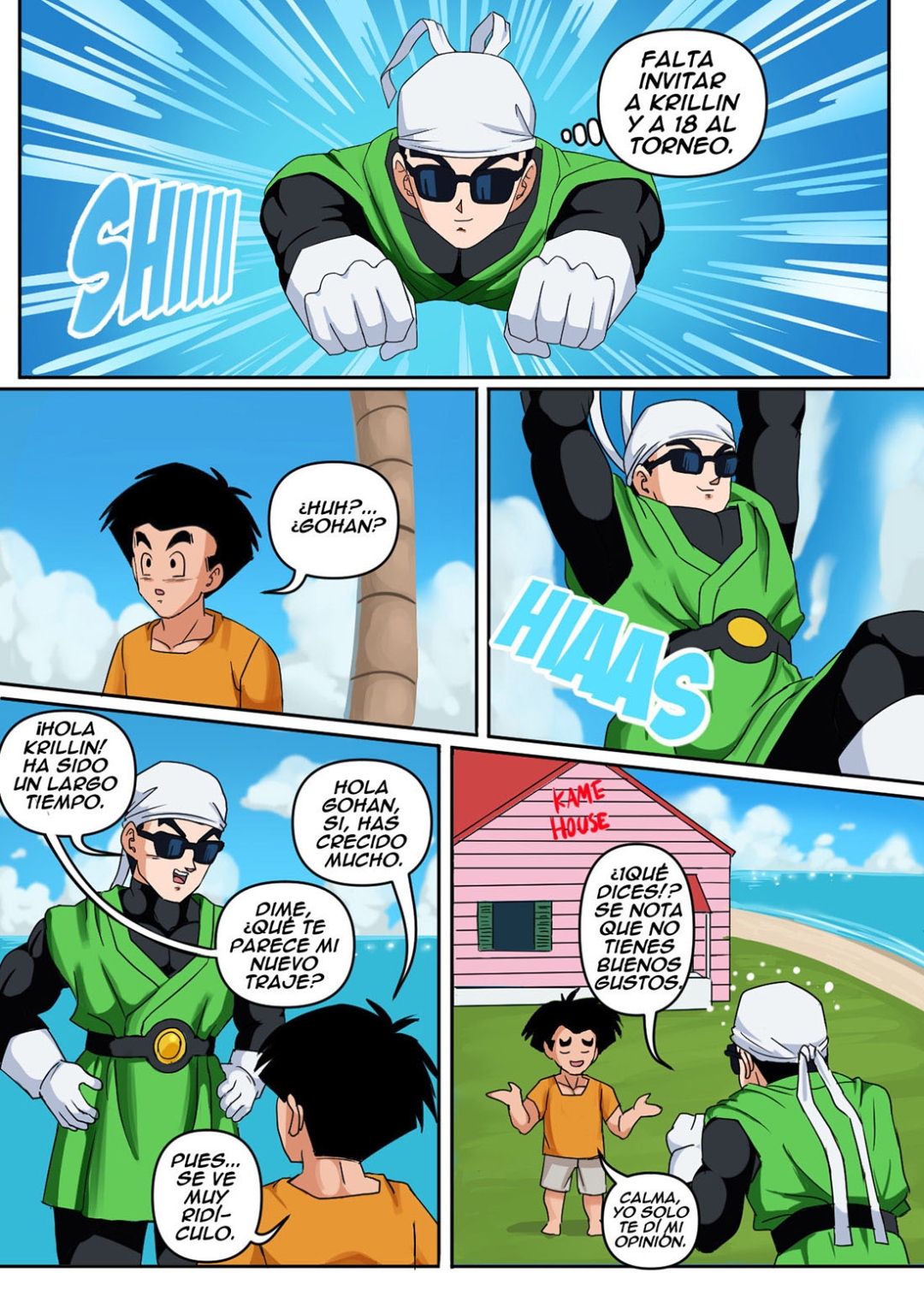Comic Porno [Pink Pawg] ANDROID 18 Y GOHAN Parte 1 (Dragon Ball Z) (#4)
