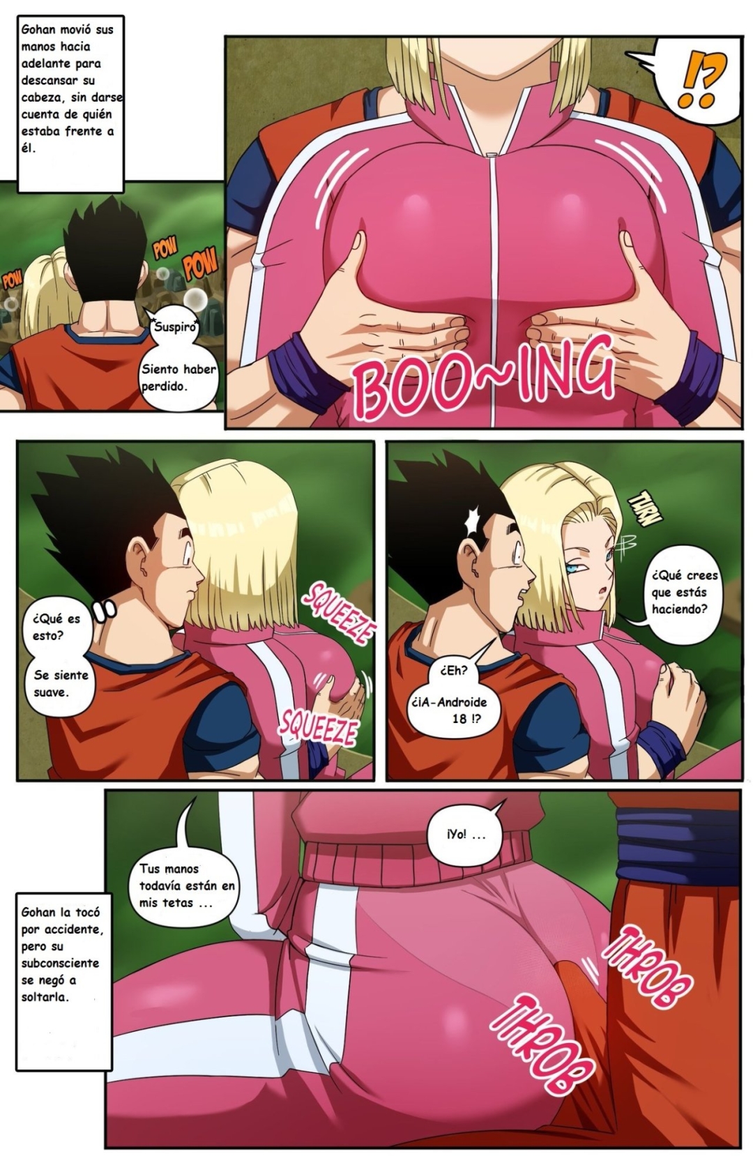 Comic Porno [Pink Pawg] ANDROID 18 Y GOHAN Parte 2 (Dragon Ball Super) (#3)